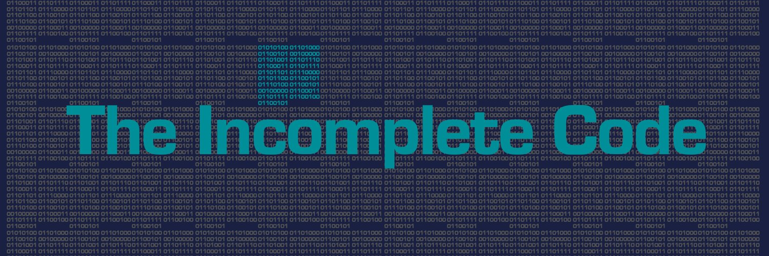 _incompletecode's profile banner image
