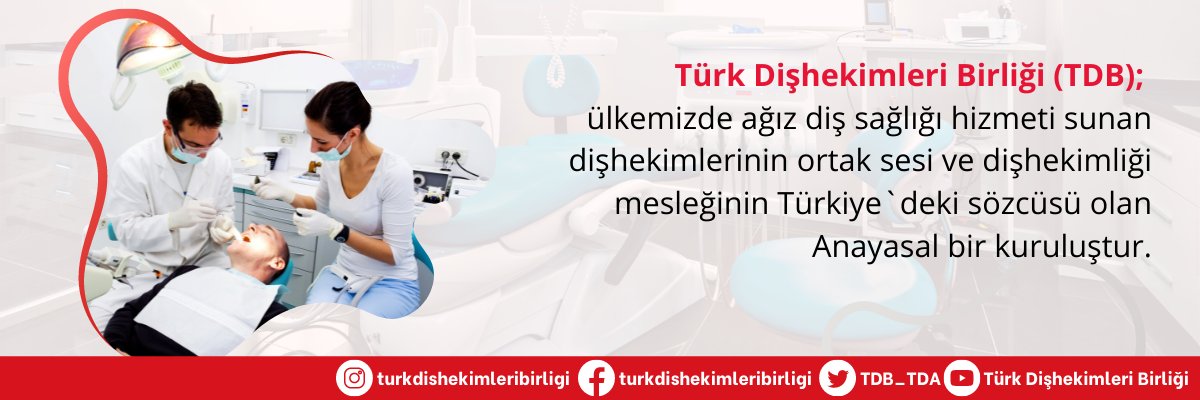 Türk Dişhekimleri Birliği banner