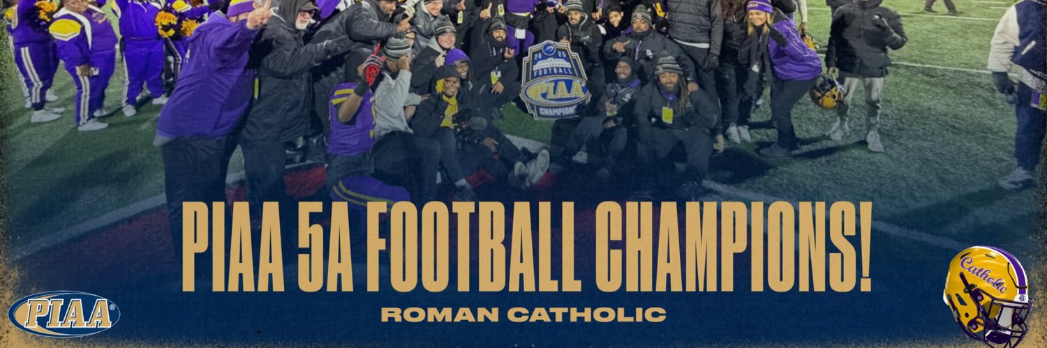 ROMAN CATHOLIC FOOTBALL banner