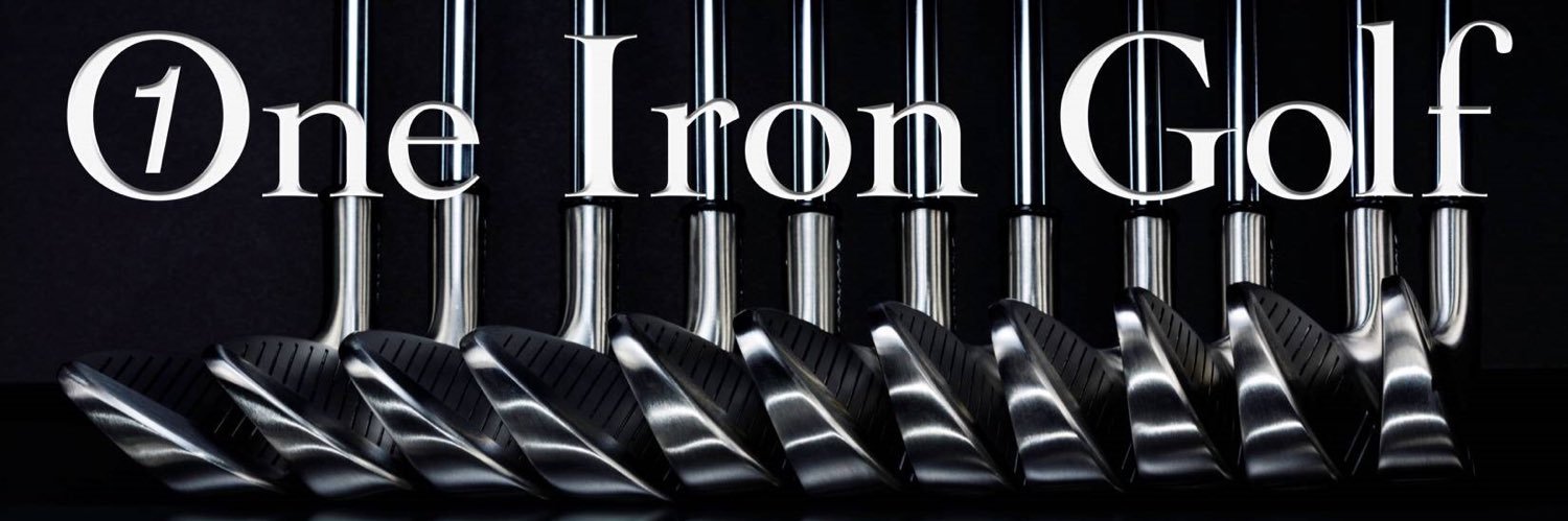 One Iron Golf banner
