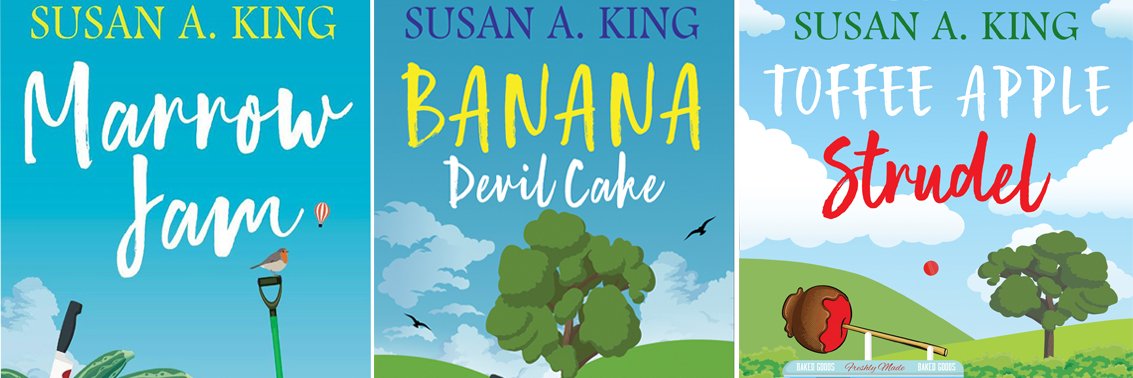 📚🧁 Susan A King 🧁📚 banner