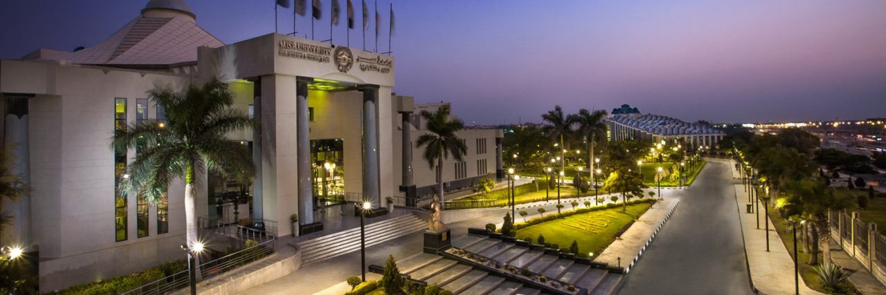 Misr University for Science & Technology banner
