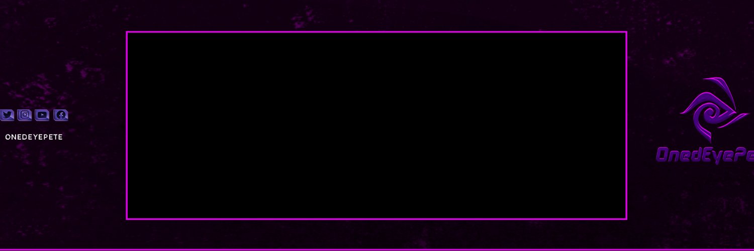 OnedEyePete's profile banner image