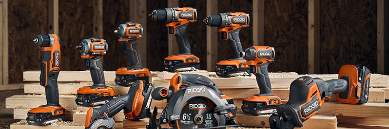 RIDGID Power Tools banner