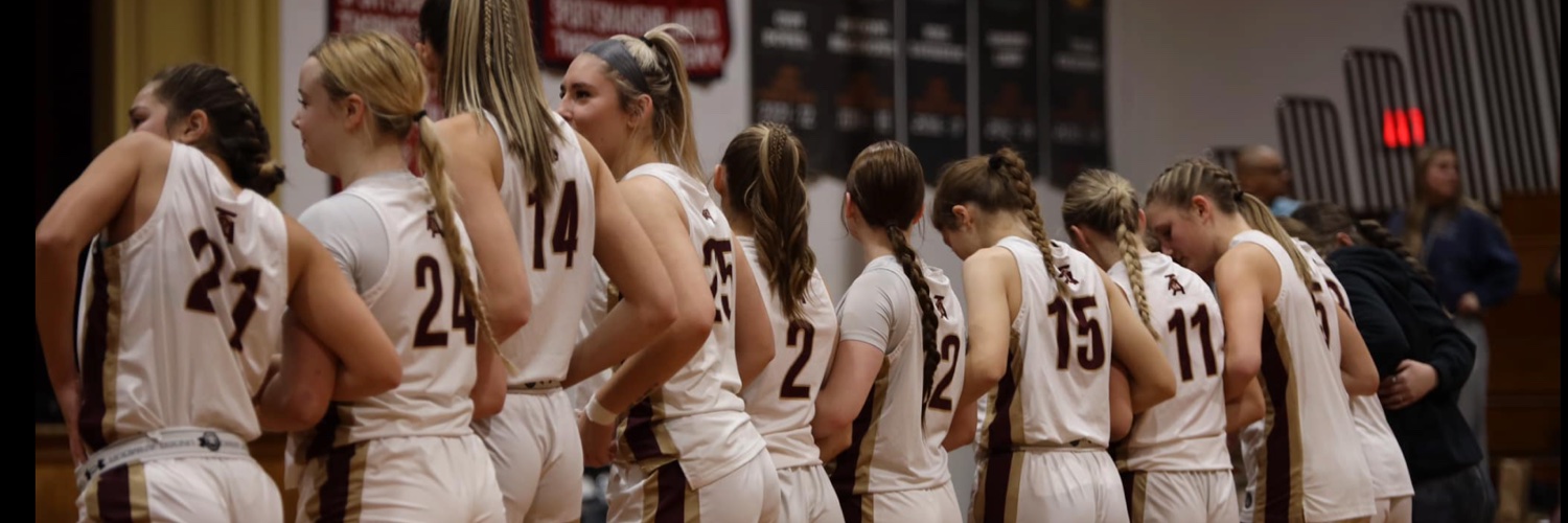 TA Girls Basketball banner