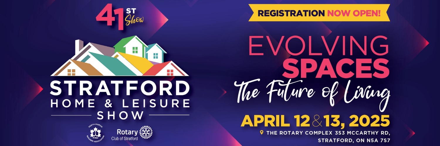 Stratford Home & Leisure Show banner