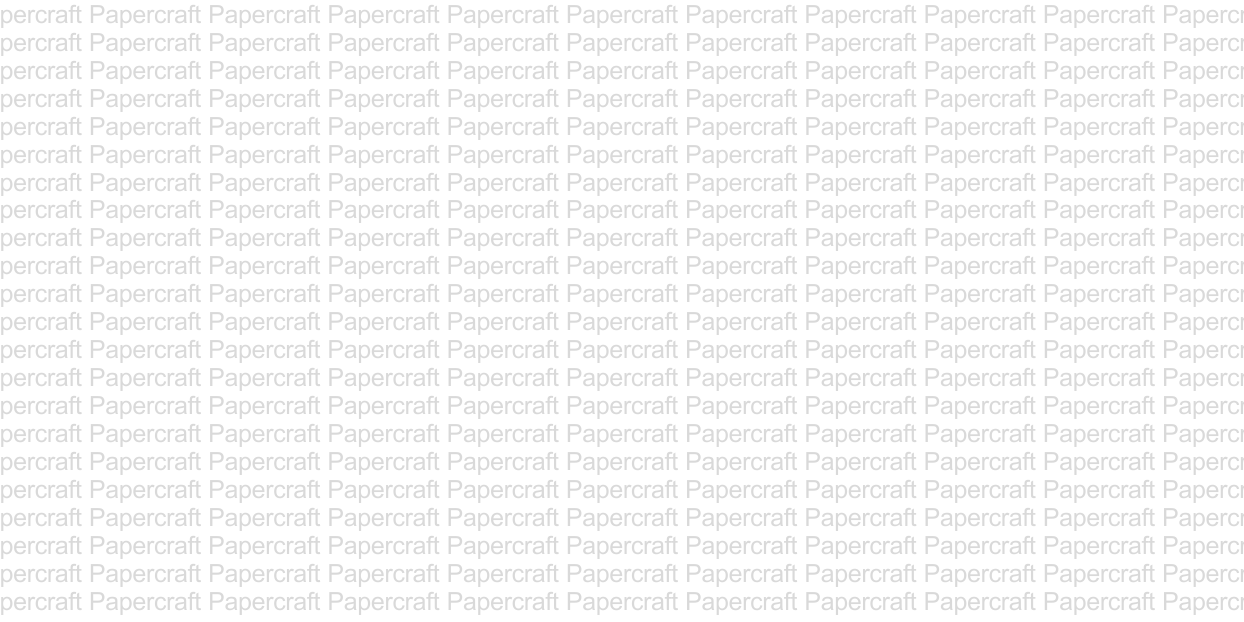 Papercraft banner