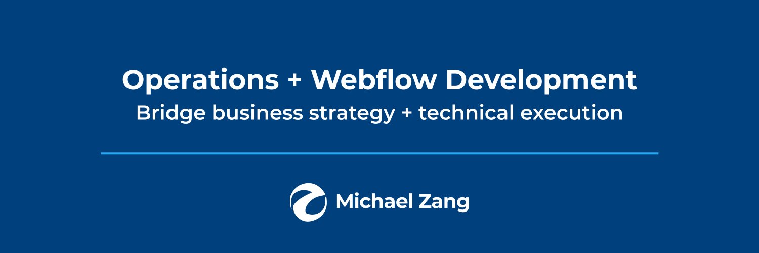 Michael Zang banner