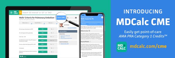 mdcalc Profile Banner