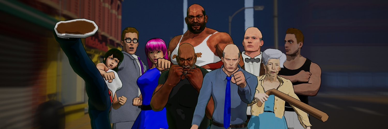 We Could Be Heroes - Beat 'em up, Brawler's banner