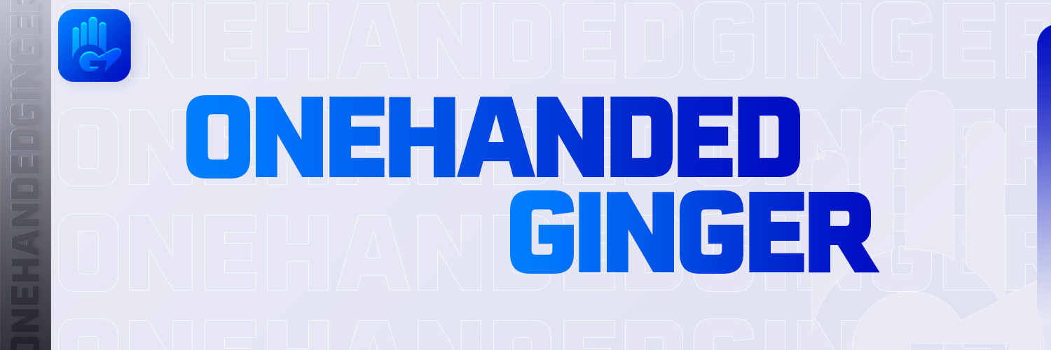 OneHandedGinger banner