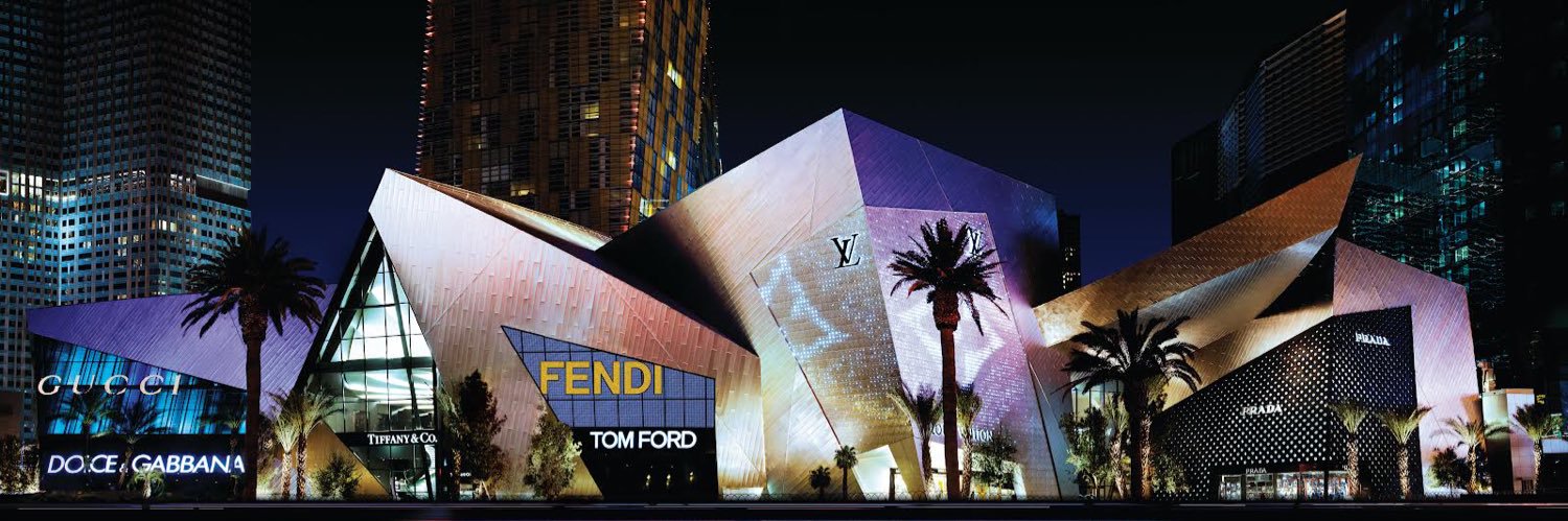 The Shops at Crystals banner