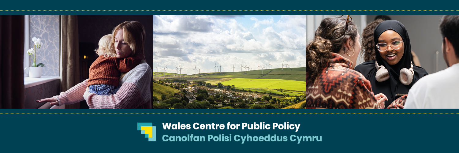 Wales Centre for Public Policy banner