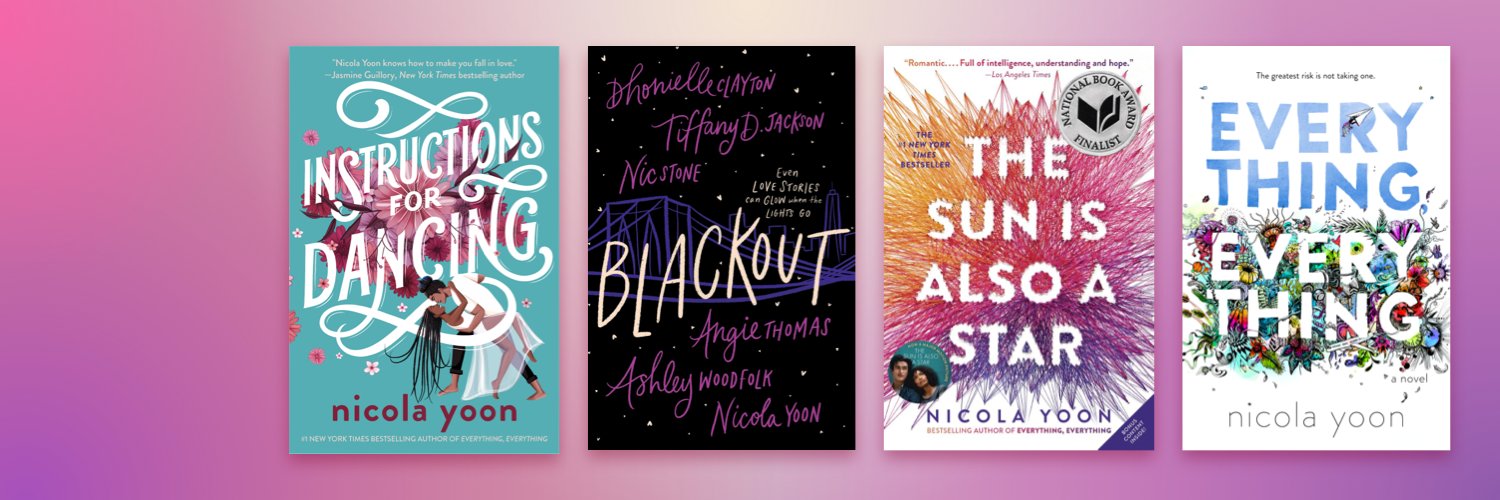 NicolaYoon's profile banner image