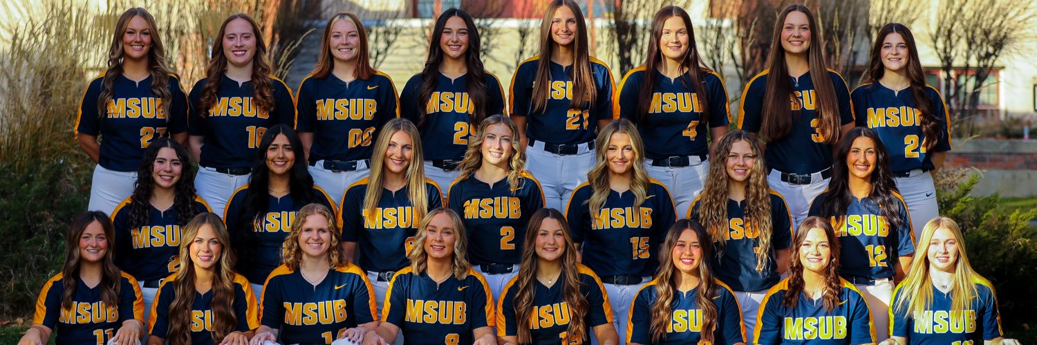 MSUB Softball banner