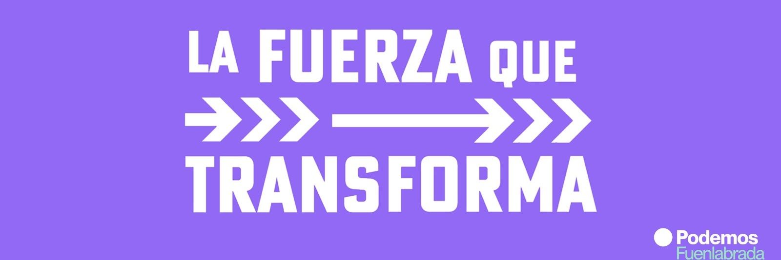 Podemos Fuenlabrada 🔻 banner