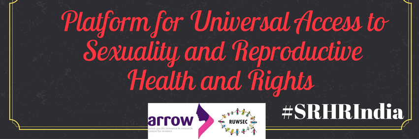 SRHR India banner