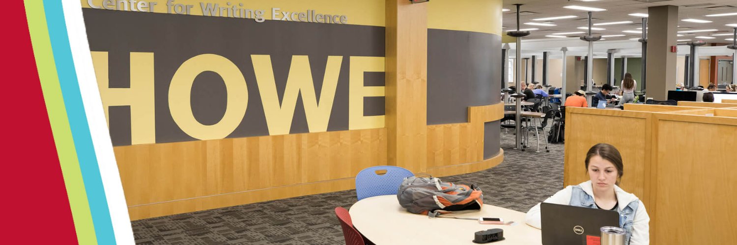 Howe Center for Writing Excellence at Miami U banner