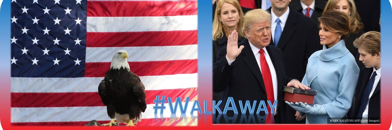 Let's Go Brandon #WalkAway 🚂 🇺🇸 🇮🇱 🇺🇸 🇮🇱 banner