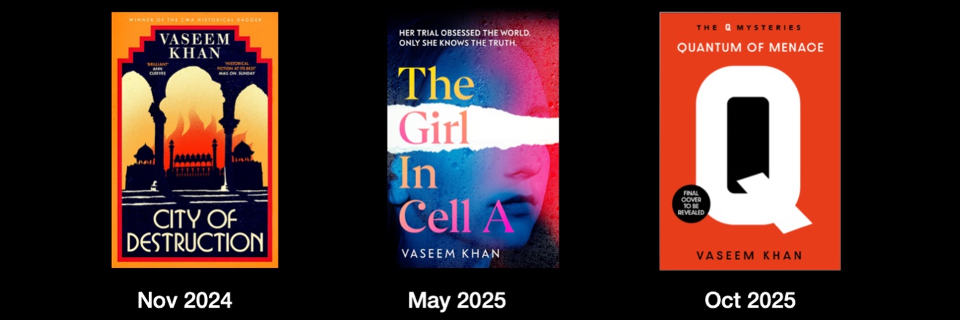 Vaseem Khan's banner