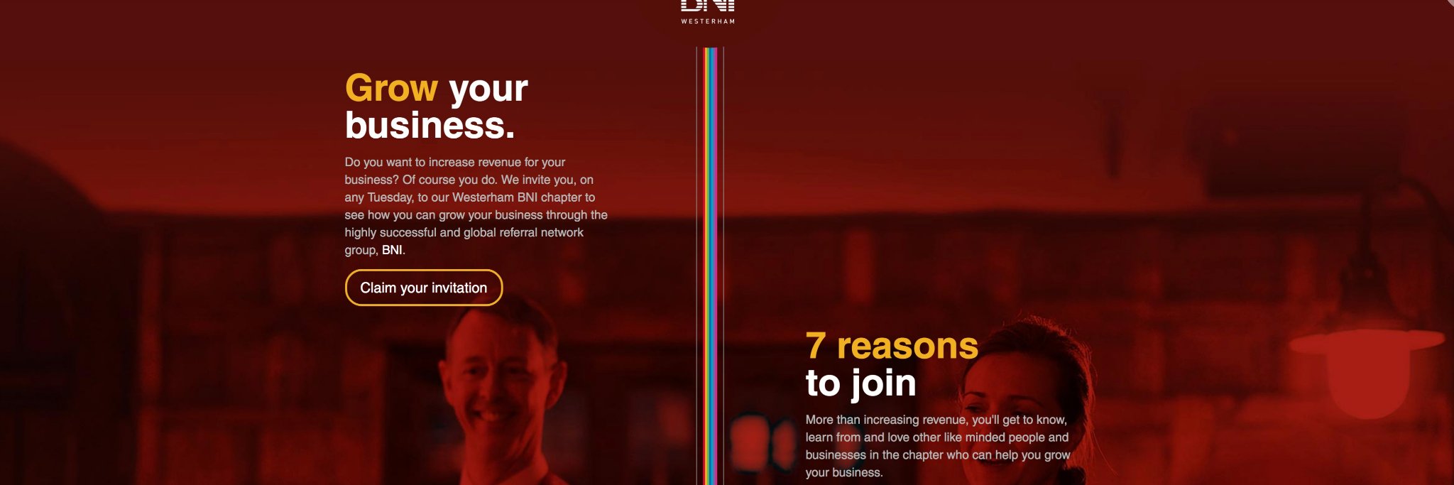 BNI Westerham banner