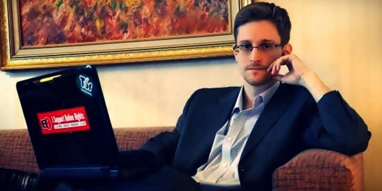 Edward Snowden banner