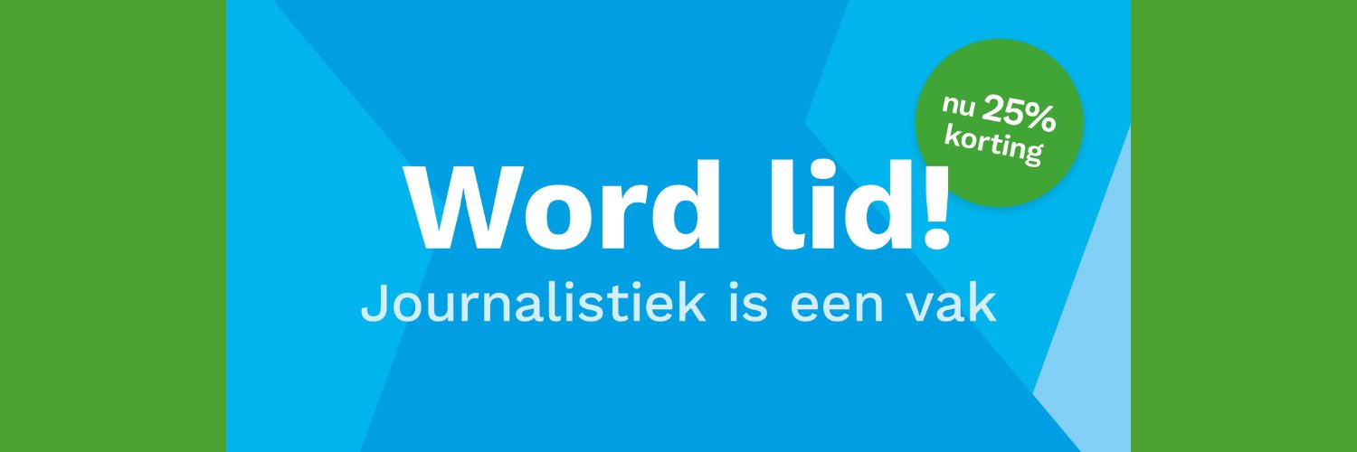 Nederlandse Vereniging van Journalisten banner