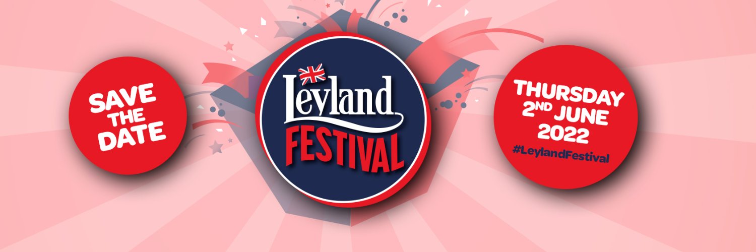 Leyland Festival banner