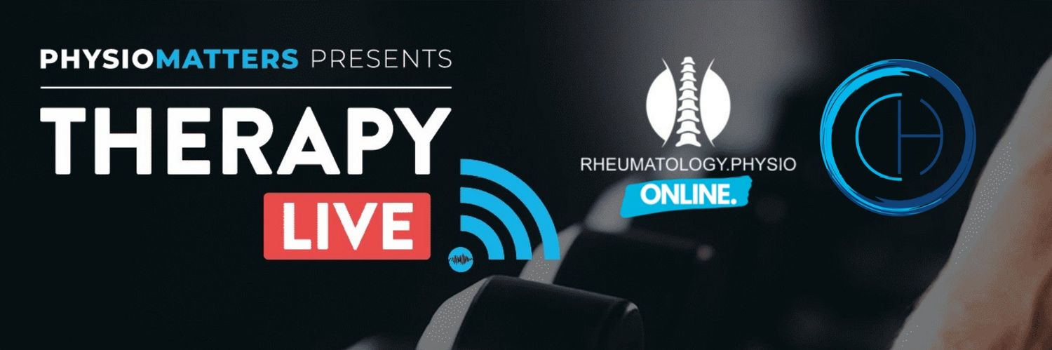The Rheumatology Physio banner