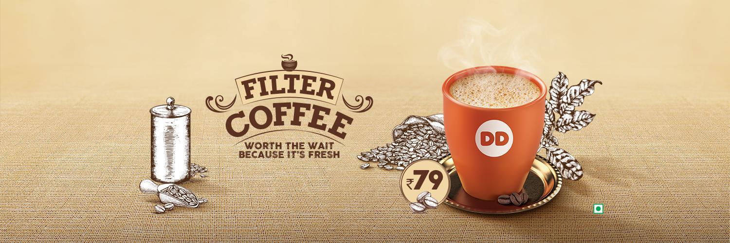 Dunkin' banner
