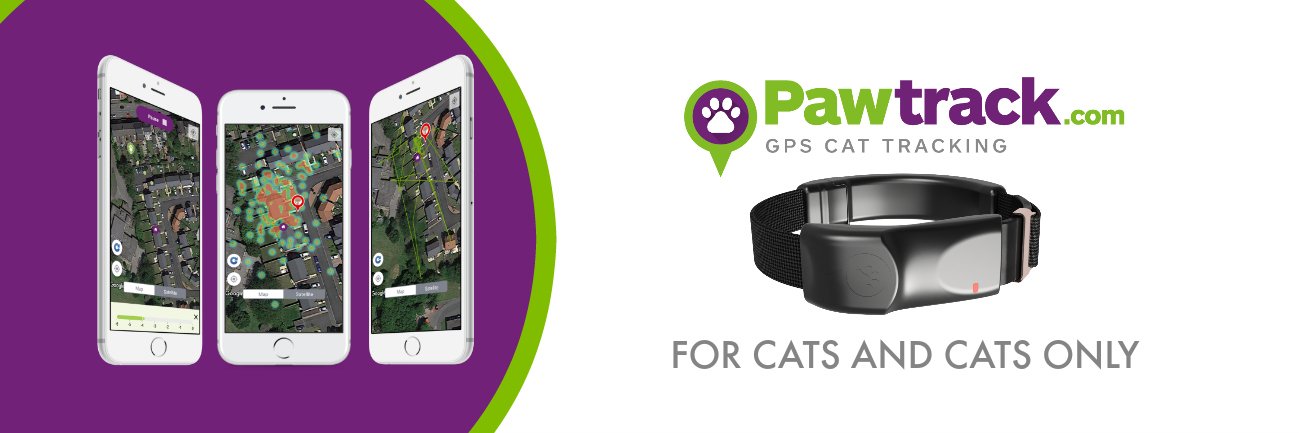 Pawtrack Cat GPS banner
