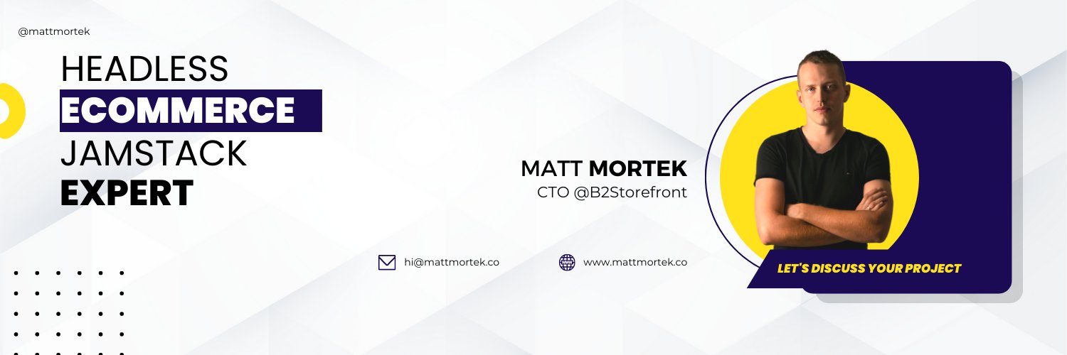 mattmortek's profile banner image