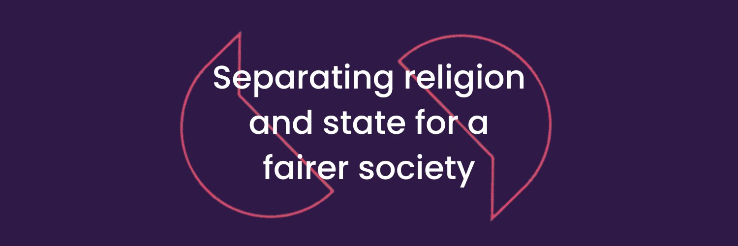 National Secular Society's banner