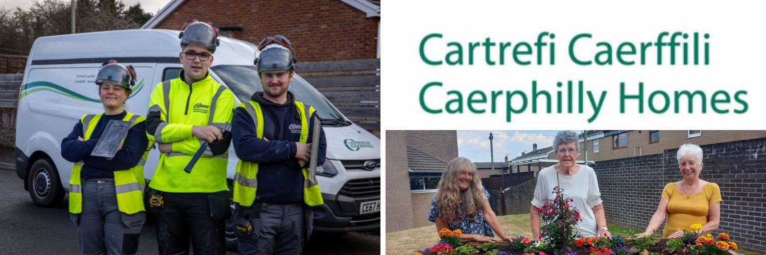 Caerphilly Homes banner