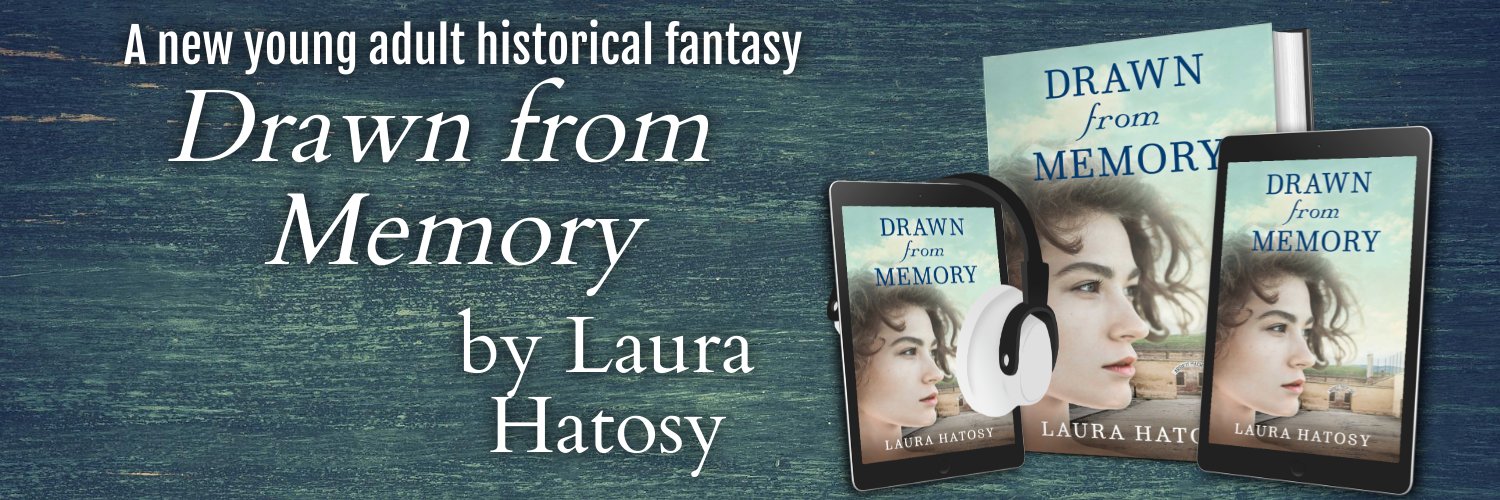 Laura Hatosy-Author of Drawn from Memory Profile Banner