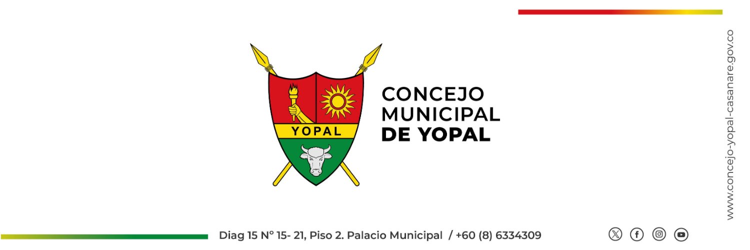 ConcejodeYopal's profile banner image