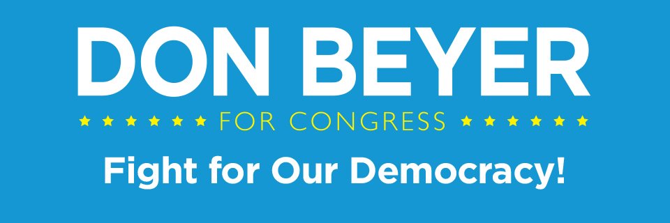 Don Beyer banner