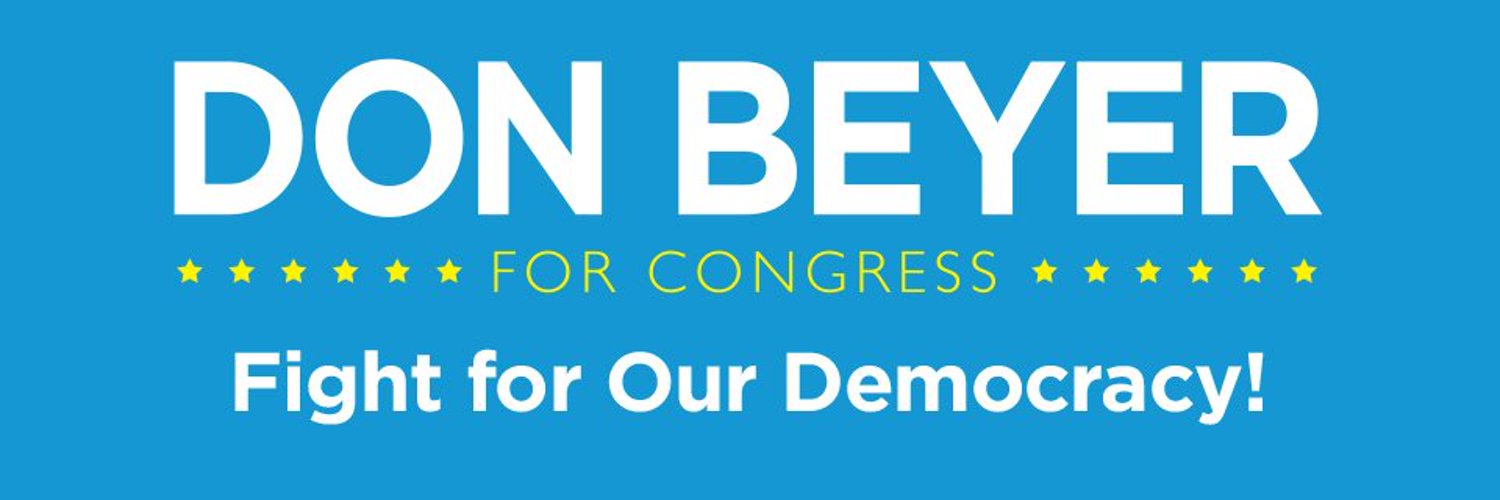 Don Beyer Profile Banner