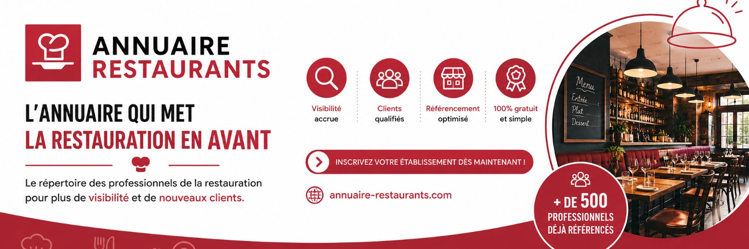 RestaurantsFR's profile banner image