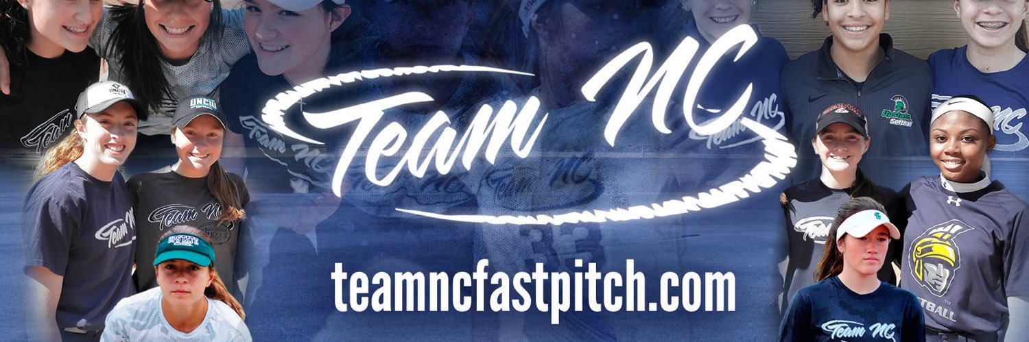 Team North Carolina Softball banner