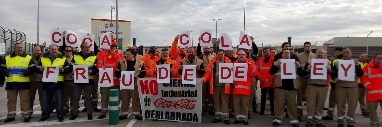CocaCola en lucha banner