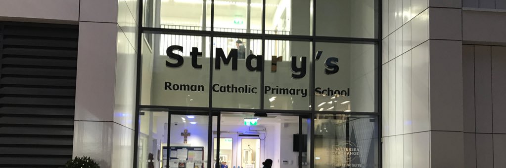 St Mary's RC Primary banner