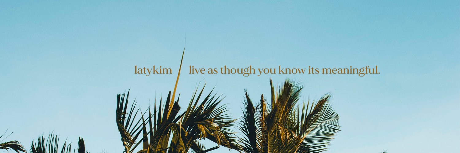 LatyKim's profile banner image