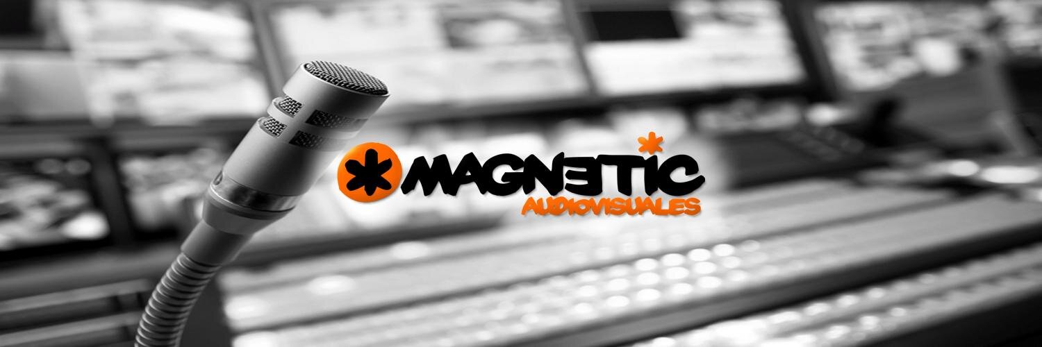 Magnetic Audiovisual banner