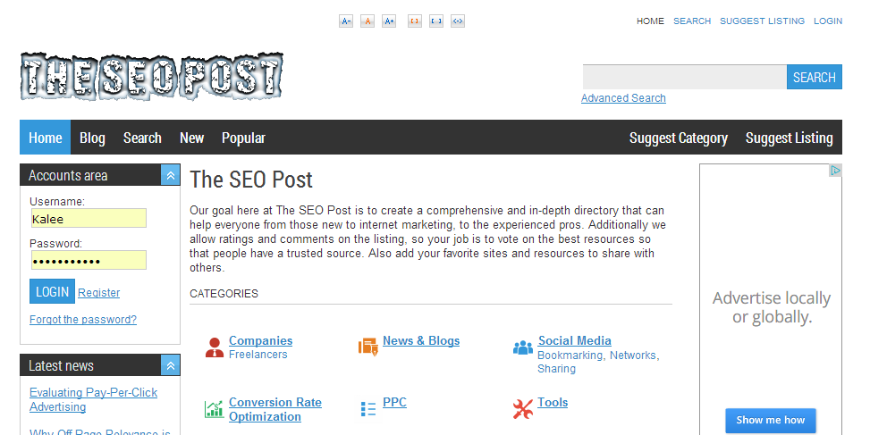 TheSEOPost's profile banner image