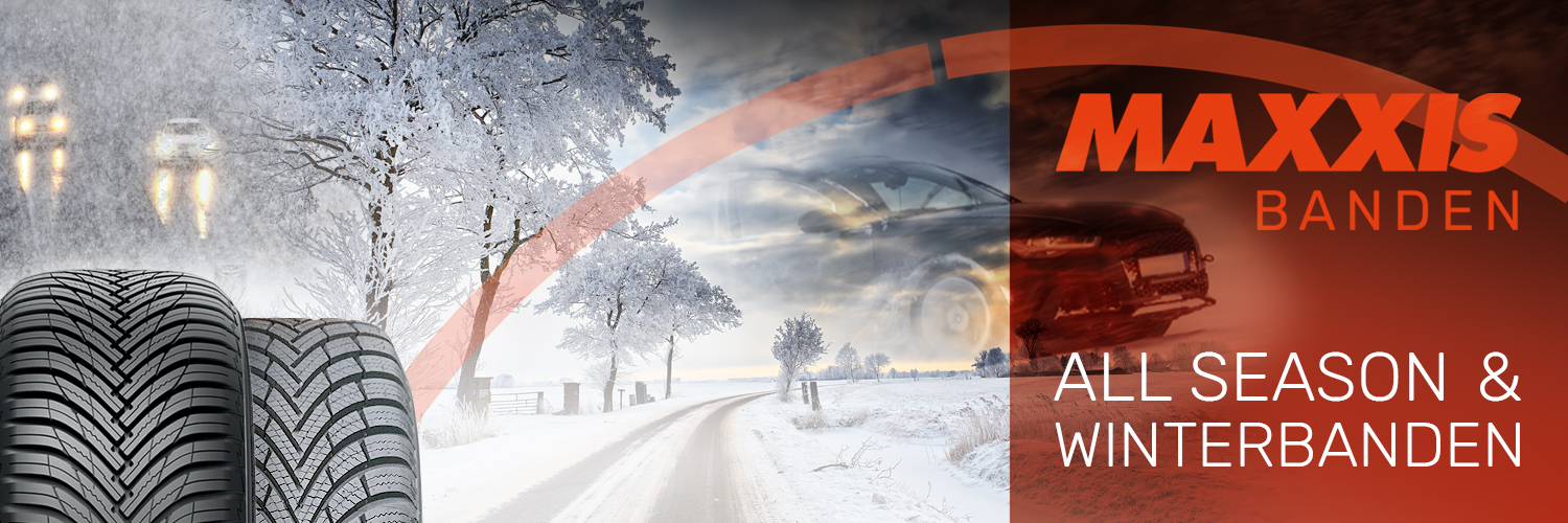 Maxxis Autobanden banner