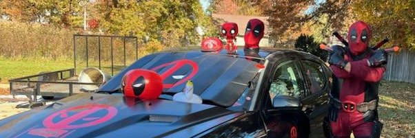 THE DEADPOOL UBER DRIVER (SCOTT HUGHES) banner