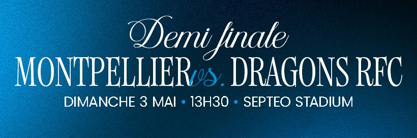 Montpellier Hérault Rugby banner