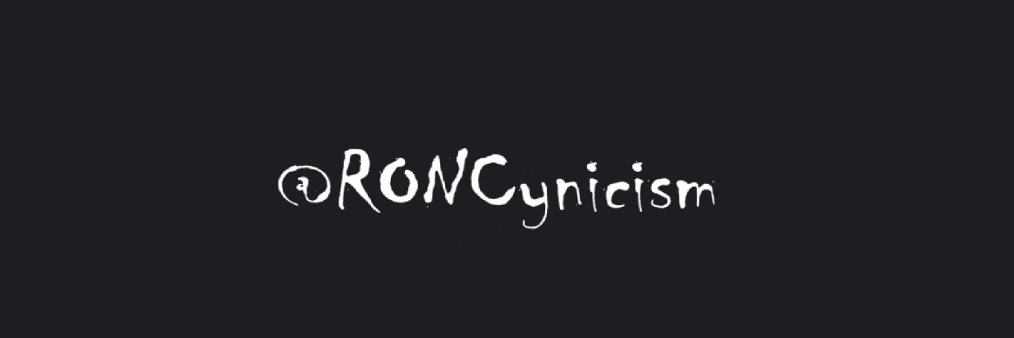 榮恩Ron Cynicism banner