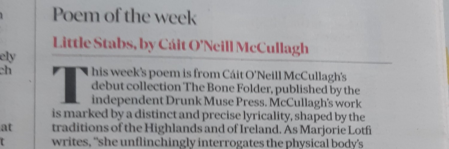 Cáit O'Neill McCullagh's banner